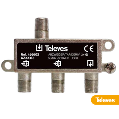 Derivador F 2D5 1220MHz 23dB (DOCSIS 3.1)