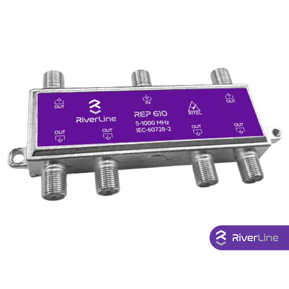 Repartidor 610 RiverLine - 6 Salidas