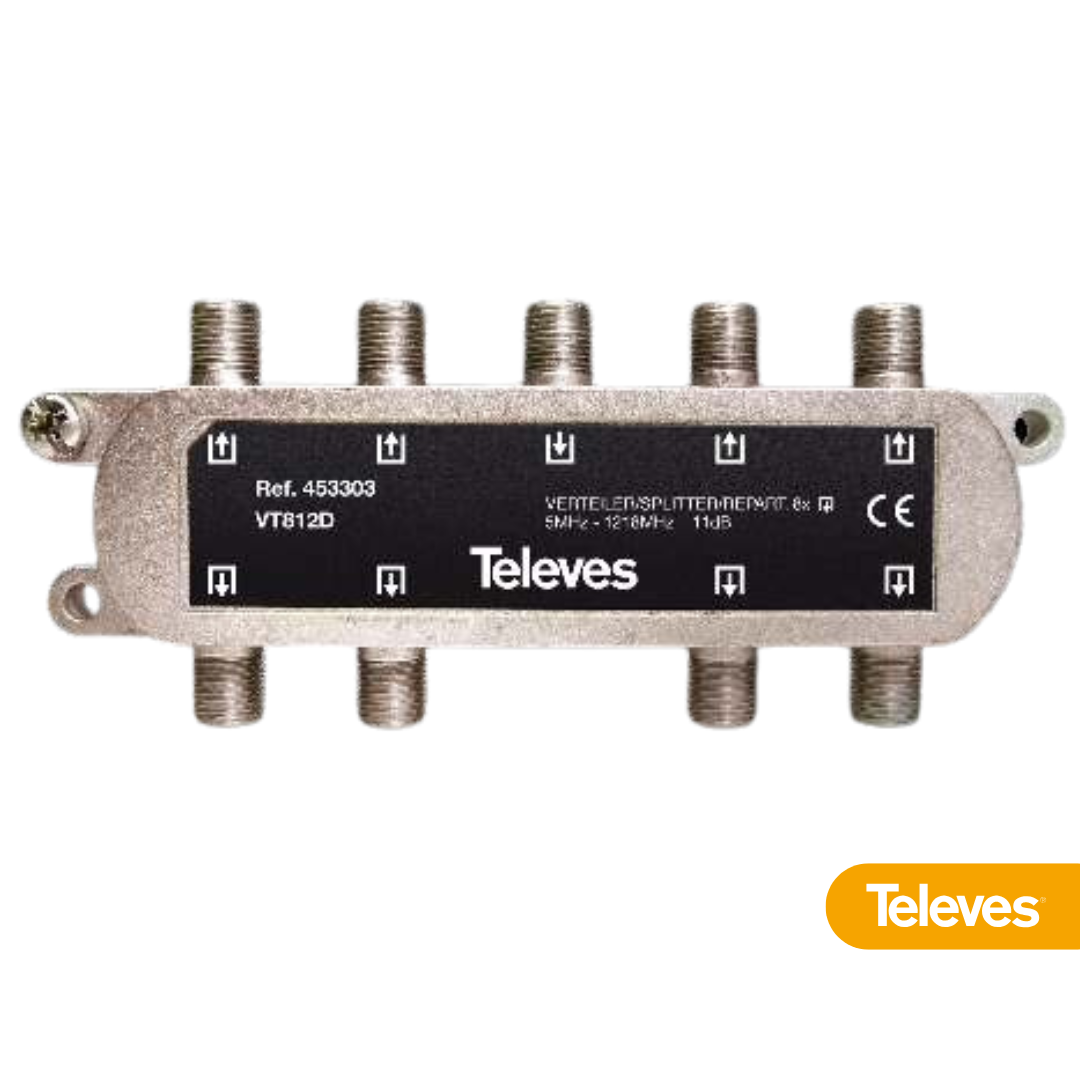 Repartidor F 8D 5-1220MHz 11dB (DOCSIS 3.1)